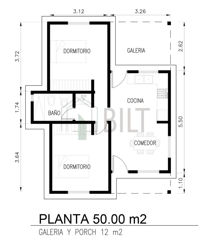 Vivienda 62 m2 - Imagen 2